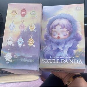 Authentic Pop Mart Skullpanda L'impressionnisme Figure,price for each item